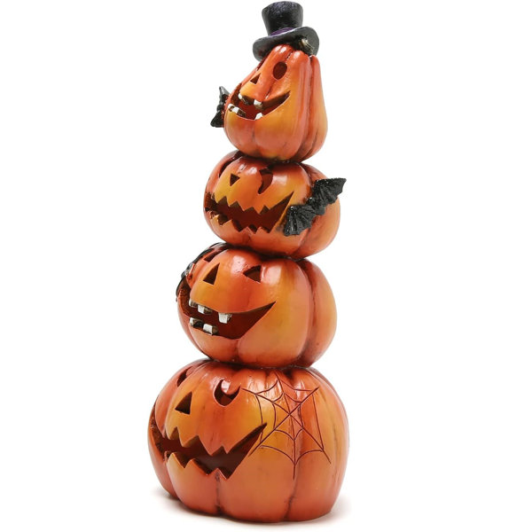 The Holiday Aisle® Halloween Pumpkin Decorations Indoor Halloween